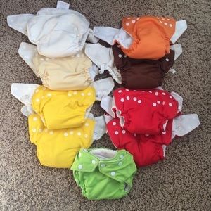 SOLD: FuzziBunz Cloth Diapers 9ct